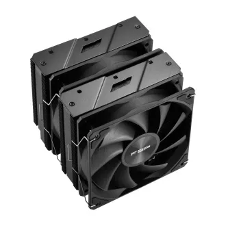Cooler CPU dual FSP MP7-B, ventilator FDB de 120 mm, negru