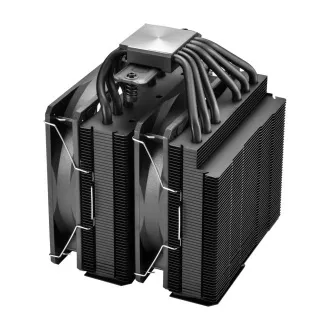 Cooler CPU dual FSP MP7-B, ventilator FDB de 120 mm, negru
