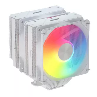 Cooler CPU dual FSP MP7-WA, ventilator FDB de 120 mm, alb