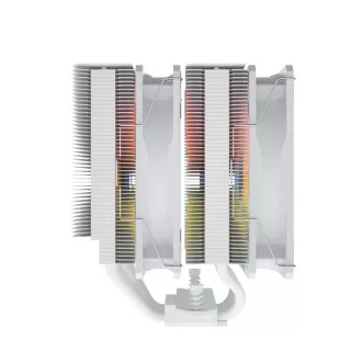 Cooler CPU dual FSP MP7-WA, ventilator FDB de 120 mm, alb
