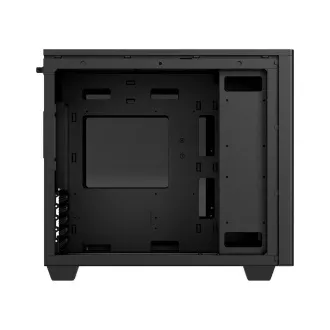 FSP CST360B/Micro Tower/Transparent/Negru