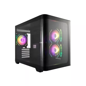 FSP S380-BA/Micro ATX/Transparent/Negru FSP S380-BA/Micro ATX/Transparent/Negru