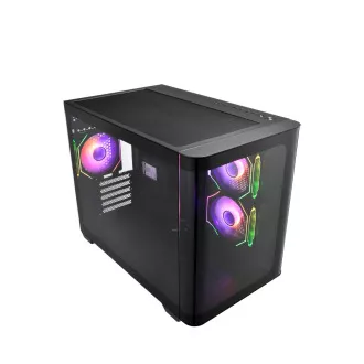 FSP S380-BA/Micro ATX/Transparent/Negru FSP S380-BA/Micro ATX/Transparent/Negru