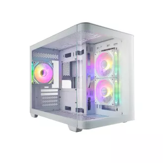 FSP S380-WA/Micro ATX/Transparent/Alb