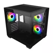 FSP S140-BA/SFF și Desktop/Transparent/Negru