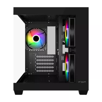 FSP S140-BA/SFF și Desktop/Transparent/Negru