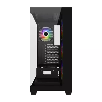 FSP M340-BA/Midi Tower/Transparent/Negru