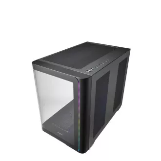 FSP M580-BA/Midi Tower/Transparent/Negru