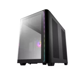 FSP M580-BA/Midi Tower/Transparent/Negru