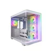 FSP M580-WA/Midi Tower/Transparent/Alb