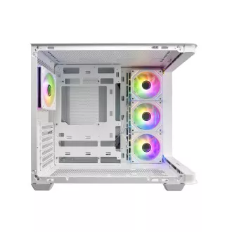 FSP M580-WA/Midi Tower/Transparent/Alb