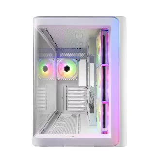 FSP M580-WA/Midi Tower/Transparent/Alb