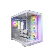 FSP M580-WP/Midi Tower/Transparent/Alb