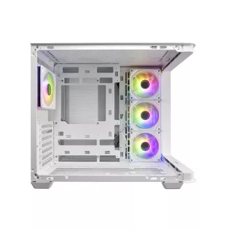 FSP M580-WP/Midi Tower/Transparent/Alb