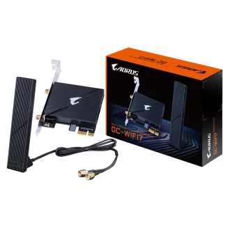 GIGABYTE PCI-E Wifi+BT 5800MBps Wi-Fi 7 BT 5.3
