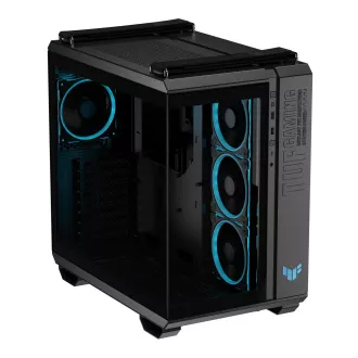 Carcasă ASUS GT502 HORIZON NEGră, ARGB, Sticlă Securizată