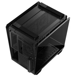 Carcasă ASUS GT502 HORIZON NEGră, ARGB, Sticlă Securizată