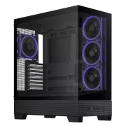 Carcasă ASUS A31 PLUS TG ARGB FANS neagră
