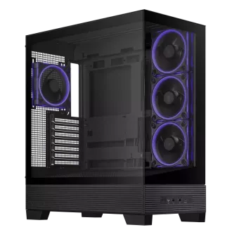 Carcasă ASUS A31 PLUS TG ARGB FANS neagră