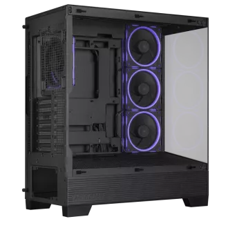 Carcasă ASUS A31 PLUS TG ARGB FANS neagră