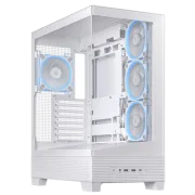 Carcasă ASUS A31 PLUS TG ARGB FANS albă