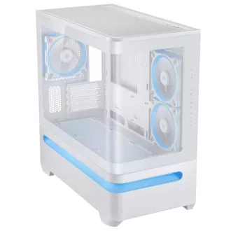 Carcasă ASUS PRIME AP202 TG ARGB FANS albă