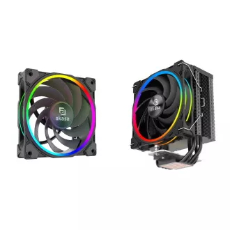 Cooler CPU AKASA - Kit inversat Soho H4 Plus