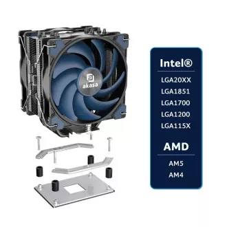 Cooler CPU AKASA - Pachet Alucia