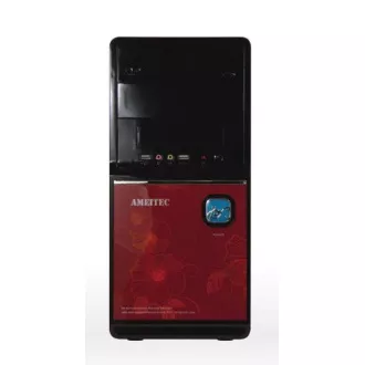 AMEI AM-C1002BR/Micro ATX/Negru și roșu AMEI AM-C1002BR/Micro ATX/Negru și roșu