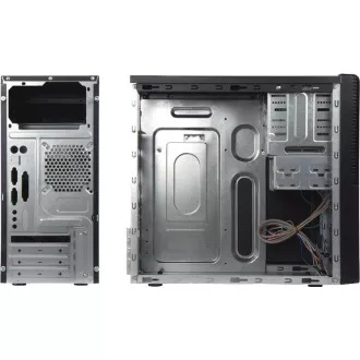 AMEI AM-C1002BR/Micro ATX/Negru și roșu AMEI AM-C1002BR/Micro ATX/Negru și roșu