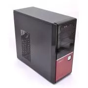 Carcasa AMEI AM-C3001BR (negru/roșu)