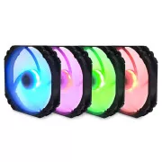 SCYTHE KF1425FD18R-P Fan Kaze Flex 140 mm rotund RGB PWM 300-1800 rpm