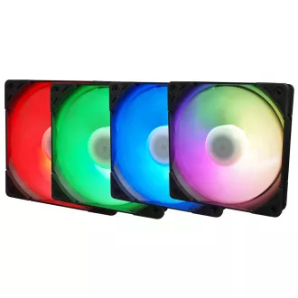 SCYTHE KF1225FD12AR-P Ventilator Kaze Flex 120 mm ARGB PWM, 300-1200 rpm