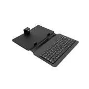 Husă din piele AIREN AiTab 1 cu tastatură USB 7" NEAGRĂ (layout CZ/SK/DE/UK/US)