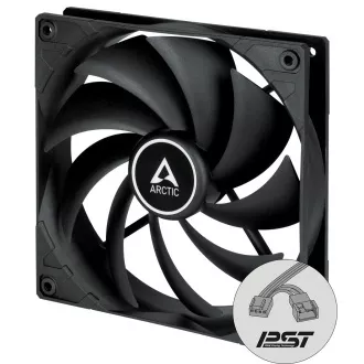 Ventilator carcasă ARCTIC F14 PWM PST CO (negru) - 140 mm