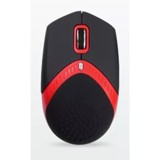 AMEI AM-M101R/Ergonomic/Optic/1600 DPI/USB cu fir/Negru-Roșu