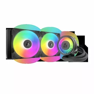 ARCTIC Liquid Freezer III Pro 280 A-RGB: Cooler CPU all-in-one cu apă, radiator de 280 mm și 2x P14