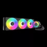 ARCTIC Liquid Freezer III Pro 420 A-RGB: Cooler CPU all-in-one cu apă, radiator de 420 mm și 3x P14