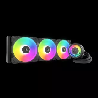 ARCTIC Liquid Freezer III Pro 420 A-RGB: Cooler CPU all-in-one cu apă, radiator de 420 mm și 3x P14