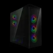 ARCTIC Xtender (Negru) fereastră neagră fără GPU