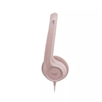Brusc. set Logitech Stereo USB Headset H390,roz Brusc. set Logitech Stereo USB Headset H390,roz