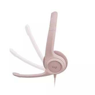 Brusc. set Logitech Stereo USB Headset H390,roz Brusc. set Logitech Stereo USB Headset H390,roz