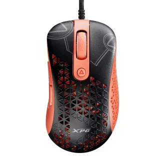Adata XPG Slingshot Mera Edition/Gaming/Optic/Dreaptacă/12.000 DPI/USB cu fir/Negru-Portocaliu