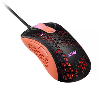 Adata XPG Slingshot Mera Edition/Gaming/Optic/Dreaptacă/12.000 DPI/USB cu fir/Negru-Portocaliu