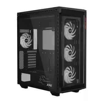 Adata XPG BATTLECRUISER II/Midi Tower/Transpar./Negru