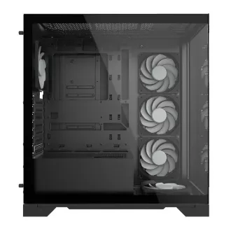 ADATA XPG INVADER X/Midi Tower/Transpar./Negru