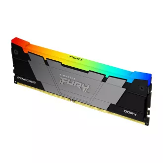 Kingston FURY Renegade/DDR4/16GB/4000MHz/CL19/2x8GB/RGB/Negru