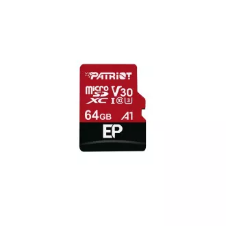 Adaptor Patriot V30 A1/micro SDXC/64GB/UHS-I U3/Clasa 10/+