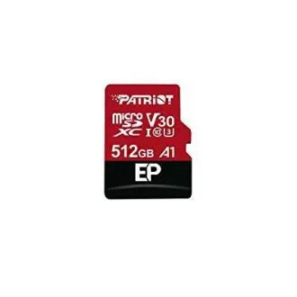 Adaptor Patriot V30 A1/micro SDXC/512GB/UHS-I U3/Clasa 10/+ Adaptor Patriot V30 A1/micro SDXC/512GB/UHS-I U3/Clasa 10/+