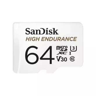 Adaptor SanDisk High Endurance/micro SDXC/64GB/UHS-I U3/Clasa 10/+